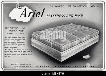 1950s UK Ariel Magazine Advert Stock Photo - Alamy