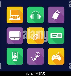 Computer Icons Flat Design Stock Vector