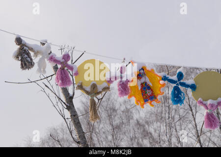 Colorful garland triangle triangular triumph vivid white wind . Stock Photo