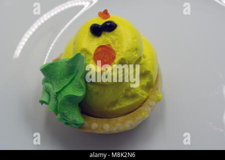 Children cake Chicken sponge sugar sugary sweet Stock Photo