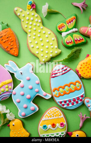 gingerbread cookies for Easter Stock Photo