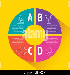infographics diagrams chart Stock Vector