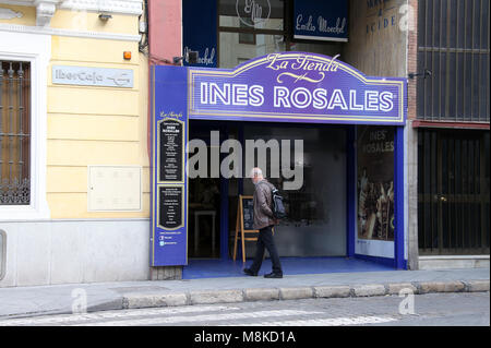 Ines Rosales Shop in Seville Stock Photo
