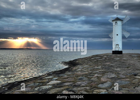Swinoujscie in Poland is one of the most beautiful towns on the Baltic Sea, Europe Stock Photo