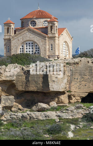 Agios Georgious church, Paphos, Cyprus Stock Photo