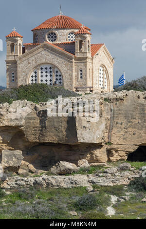 Agios Georgious church, Paphos, Cyprus Stock Photo