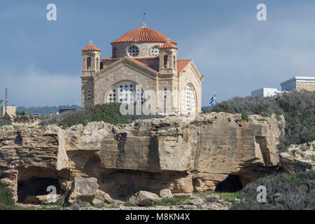 Agios Georgious church, Paphos, Cyprus Stock Photo