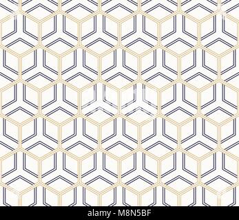 Vector seamless geometric pattern. Classic Chinese ancient fully editable ornament Stock Vector