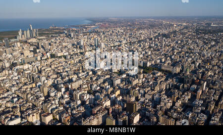 View over Buenos Aires, Argentina Stock Photo