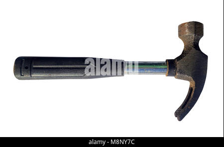 Hammer isolated on white Stock Photo