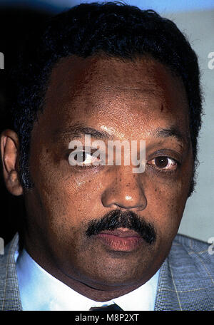 Washington DC., USA, August 2, 1995 Jesse Jackson portrait Credit: Mark Reinstein/MediaPunch Stock Photo