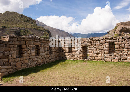 Machu Picchu in central Peru. Stock Photo
