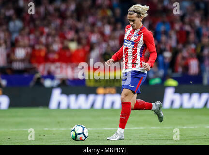 Madrid, Spain. 16th September, 2017. LaLiga football match, Atletico Madrid vs Malaga CF at Wanda Metropolitano Stadium. © ABEL F. ROS/ Alamy Stock Stock Photo