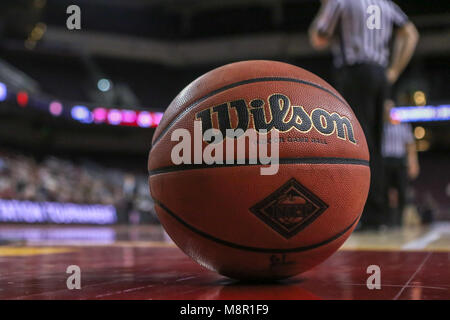 Los Angeles, CA, USA. 19th Mar, 2018. Wilson NIT Basketball during the Western Kentucky vs USC Trojans at Galen Center on March 19, 2018. (Photo by Jevone Moore/Cal Sport Media) Credit: csm/Alamy Live News Stock Photo