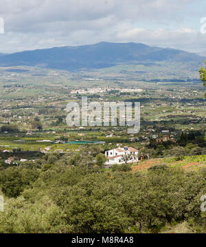 Andalusian countryside near Alhaurin El Grande, Malaga, Andalusia, Spain. Stock Photo