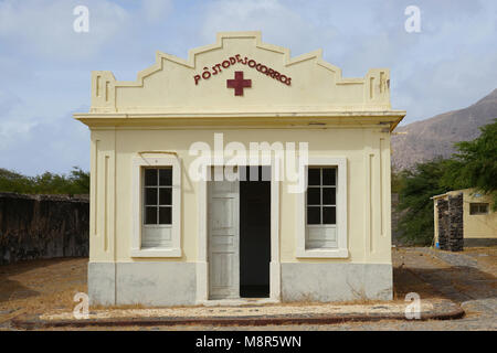 Infirmary, Museu do Tarrafal, Tarrafal Camp, Tarrafal, Santiago Island, Cape Verde Stock Photo