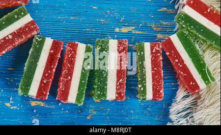 Natural marmalade from agar-agar with berries Stock Photo