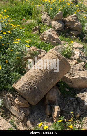 The archeological museum at Pegeia, Agios Georgious at the southern end of the Akemas peninsula, Paphos district, Cyprus Stock Photo