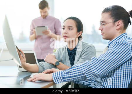 Managers working in office Stock Photo