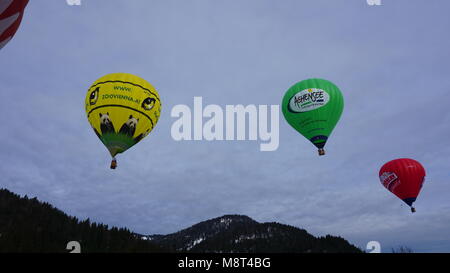 Achensee, Achenkirch, Tirol, Ballon fahren Stock Photo