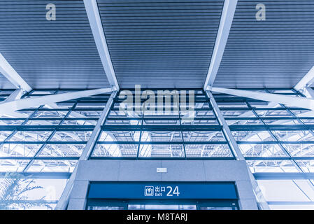 International Airport Terminal T2 Stock Photo