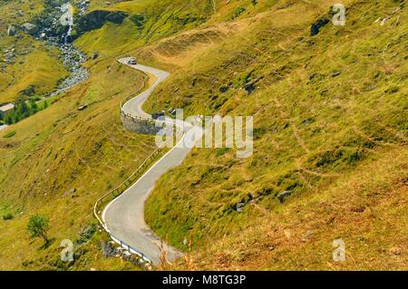 Landscape tourist path iconic winding curved road black and white ...