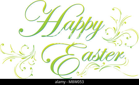 Happy Easter Banner Stock Photo