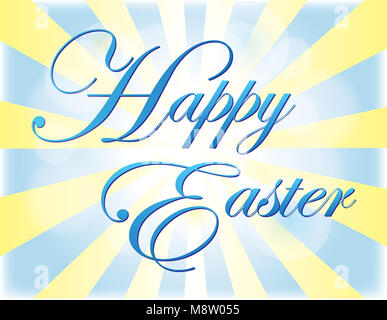 Happy Easter Banner Stock Photo