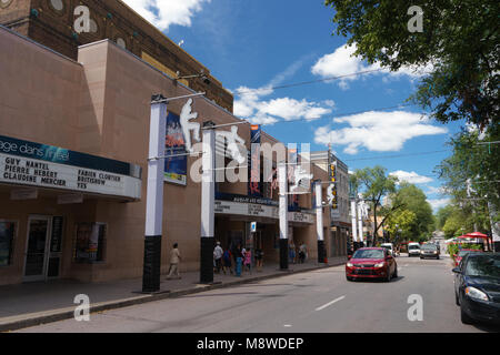 St Denis Theater on St Denis street, Montreal, province of Quebec, Canada. Stock Photo