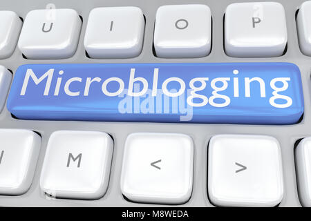 Social Media Hashtag Button On Computer Keyboard For New Popular Trend Concept Hash Tag Text Key In Blue Color Stock Photo Alamy