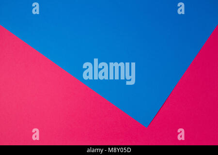 Colorful papers geometry flat composition background Stock Photo
