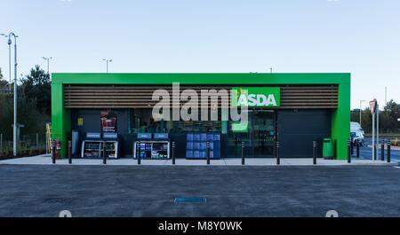 Asda petrol station Stock Photo