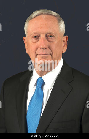 James N. Mattis - * 08.09.1950 - United States general, Secretary of Defence of the USA of 2013 to 2015. Stock Photo