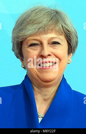 Theresa May - * 01.10.1956 - Prime Minister of the United Kingdom of Great Britain and Northern Ireland. Stock Photo