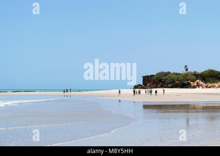 City of São Miguel do Gostoso, Rio Grande do Norte, Brazil. Photo taken at Tourinhos Beach, on September 29, 2016. Stock Photo