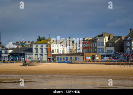 The seafront at Morecambe Stock Photo