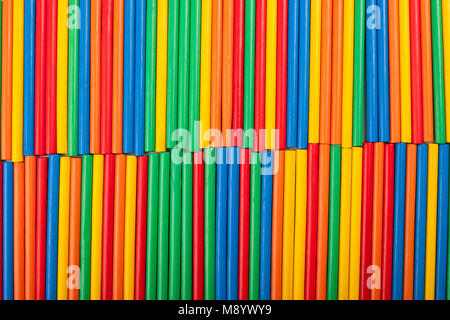 Colored sticks background texture Stock Photo