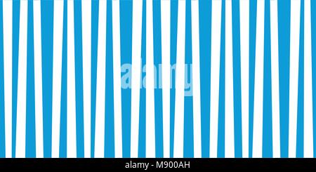 Abstract vertical striped pattern. Marine blue and white print. Background for wallpaper, web page, surface textures. Vector illustration, banner, pos Stock Vector