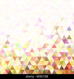 Retro geometric double triangle background Stock Vector