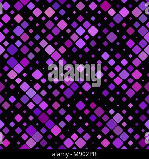 Abstractal rounded square mosaic pattern background - vector illustration Stock Vector