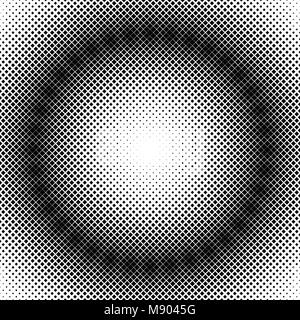 Abstractal halftone diagonal square pattern background - vector illustration Stock Vector