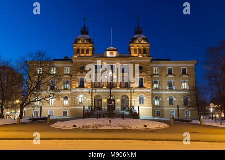 Oulu City Hall (Oulun kaupungintalo), build in 1886 and was designed by a Swedish architect Johan Erik Stenberg. Stock Photo