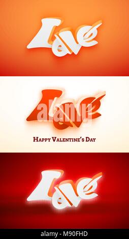 Happy Valentines day card Stock Vector