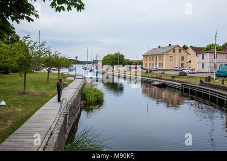 'Plantaget' area of Åmål, Sweden 2016 Stock Photo