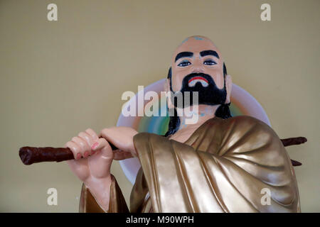 Chua Tu Quang buddhist temple. Buddhist monk.  Vung Tau. Vietnam. Stock Photo