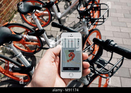 mobike smart bike sharing