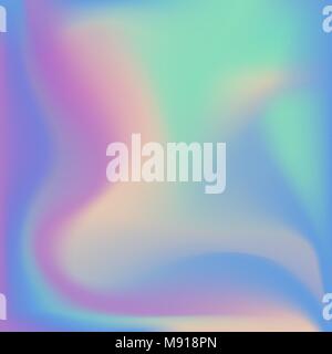 Abstract vector  holographic background. Stock Vector