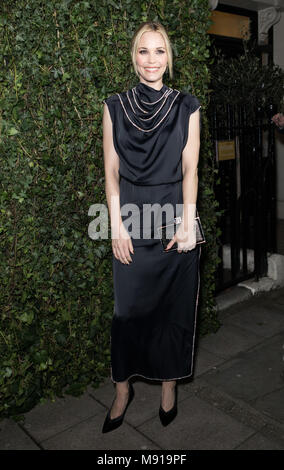 Charles Finch X Chanel Pre BAFTA Party - Arrivals  Featuring: Leslie Bibb Where: London, United Kingdom When: 17 Feb 2018 Credit: Phil Lewis/WENN.com Stock Photo