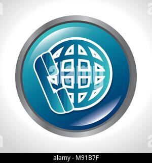 roaming international design, vector illustration eps10 graphic Stock Vector
