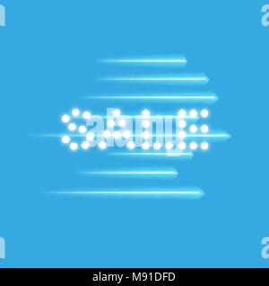 Supper sale Speed icon on the blue background , Stock Vector